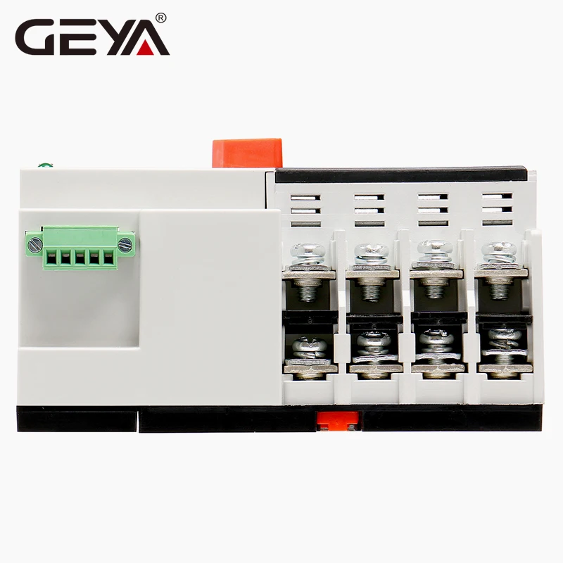 GEYA W2R мини ATS 4P автоматический переключатель контроллер электрического типа ATS Max 100A 4 полюса din-рейку Электрический переключатель