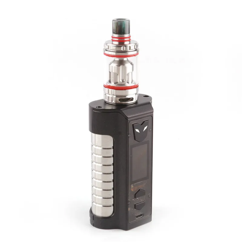  Genuine Sigelei MT Starter Kits 220w TC Box Mod with Revolvr Tank Dual 18650 Top Adjustable LED Lig