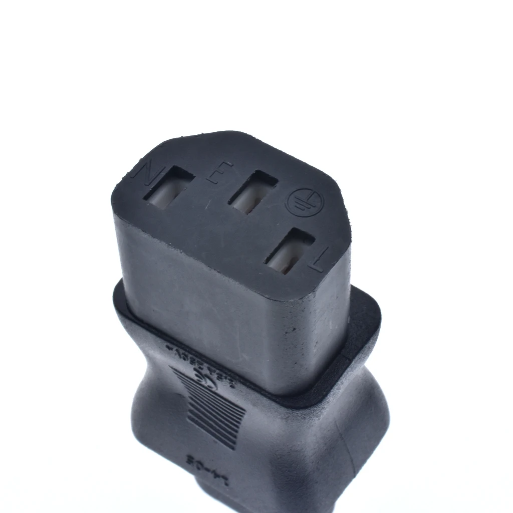 c8 2 pinos macho adaptador de conversor tomada alimentacao reta 03