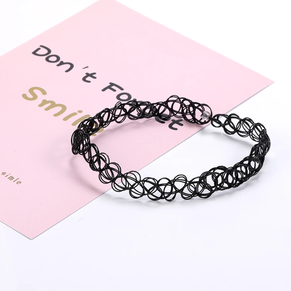 Flower Choker Necklaces Set (11)