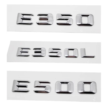 

Car Rear Trunk Lid Emblem Chrome Number Letters E350 E350L E500 For Mercedes Benz 170 W110 W114 W115 W123 W124 W210 W211 W212