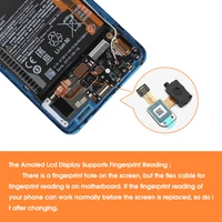 Super Amoled 6.39 ''wyświetlacz dla Xiaomi Mi 9T LCD wymiana ekranu dotykowego wsparcie linii papilarnych dla Mi9T Mi 9T Pro M1903F10G 5