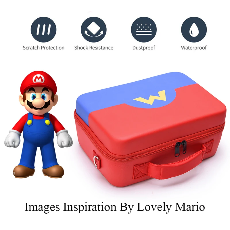 Nintendo Switch большая сумка переключатель игровой консоли полный набор аксессуаров сумка NS хост Ручка Жесткий Чехол