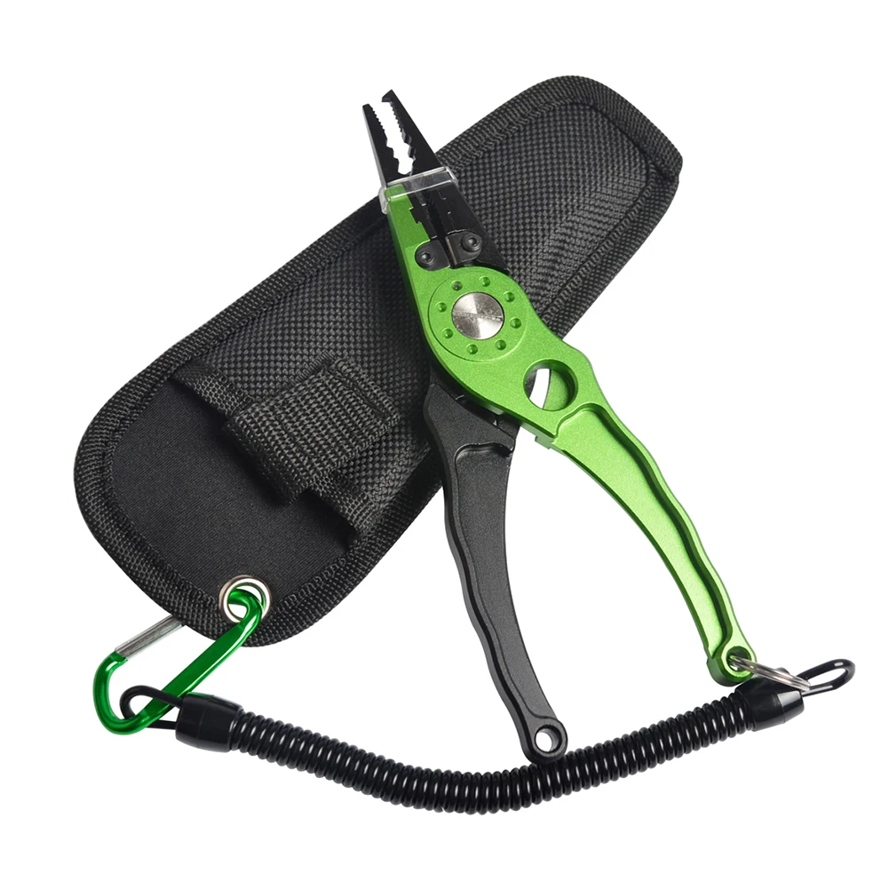

Folding Tools Practical Hook Remover Line Cutter Lip Fishing Pliers Equipment Fish Gripper Aluminum Portable Grip Scissors