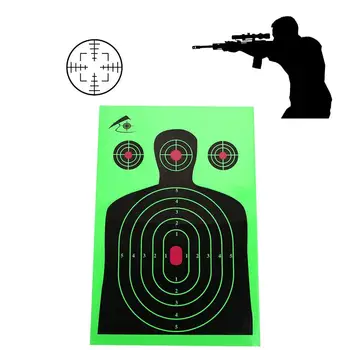 

Target Stickers Economic Paper Green Shotgun Hunting Bow Training Hunter Outdoor Rifle Archery Practice Shooting Target