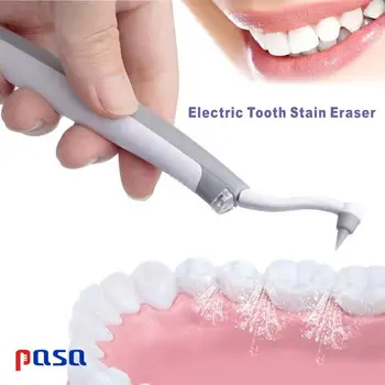 

Electric Ultrasonic Tooth Stain Eraser Plaque Remover Vibrating Dental Tool Teeth Whitening Dental Cleaning Odontologia Tool