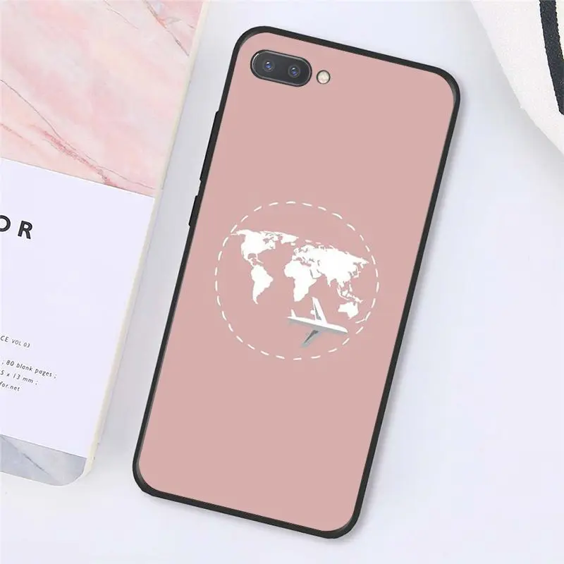 Travel the world paper plane aircraft