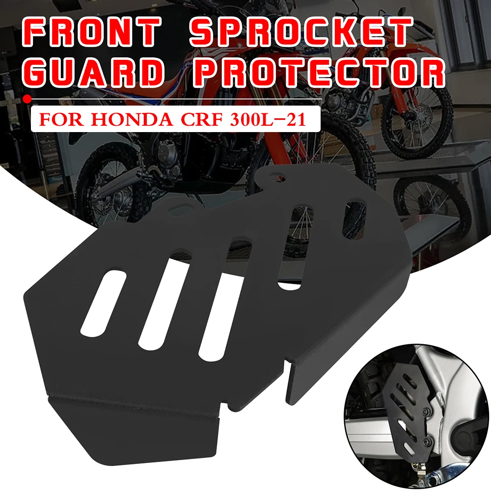 

Motorcycle Accessories Front Sprocket Guard Protector Chain Guaud Cover For Honda CRF 300L CRF300L CRF 300 L 2021-2022