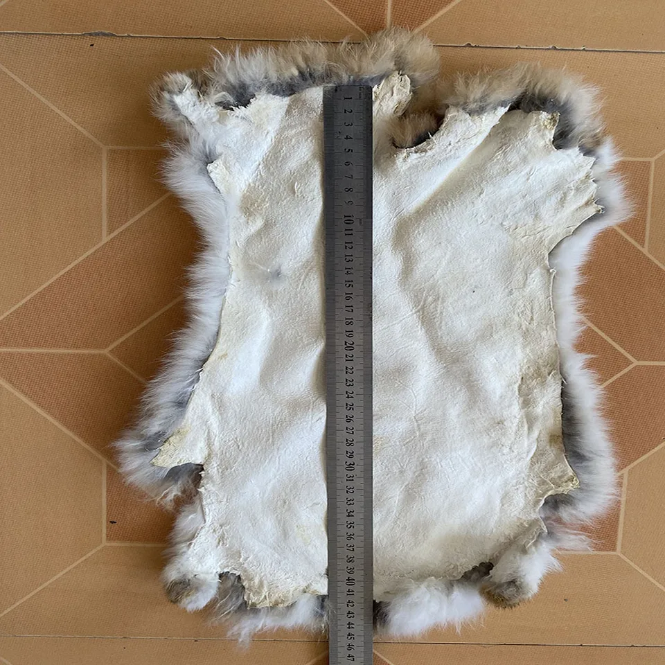 自然なウサギの皮のための工芸品、柔らかく、経済的、大きい、ウサギの
