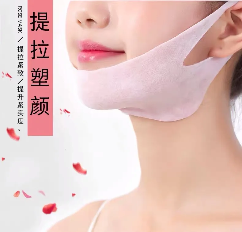 Лифтинговые маски для лица V shape Face Slim Check шеи Lift Peel-off Mask V shape r Face для похудения бандаж для ухода за кожей без коробки