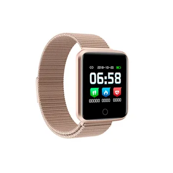 

YS18 Smart Watch fitness bracelet activity tracker heart rate/blood pressure smartwatch for ios Android apple iPhone 6 7 pk P68