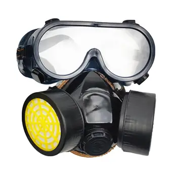 

Gas Mask Anti Dust Face Respirator for Painting Spraying Laboratory Chemistry breathable comfortable PVC New Block Harmful Gas