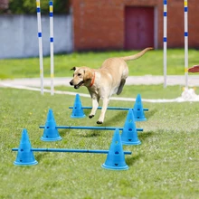 3 zestaw na świeże powietrze dla zwierząt domowych szkolenia psów sprzęt pies ćwiczenia szkolenia skoki stawki sport psy sprzęt zwinność artykuły dla zwierząt