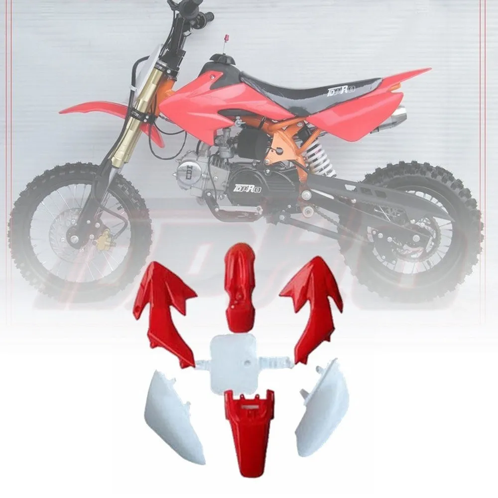 Для Honda CRF50 XR50 комплекты мотоциклетных обтекателей пластиковый Полный комплект крышка часть Moto Enduro 50cc-160cc SDG модели SSR и Pit Dirt Bike Fender Kit