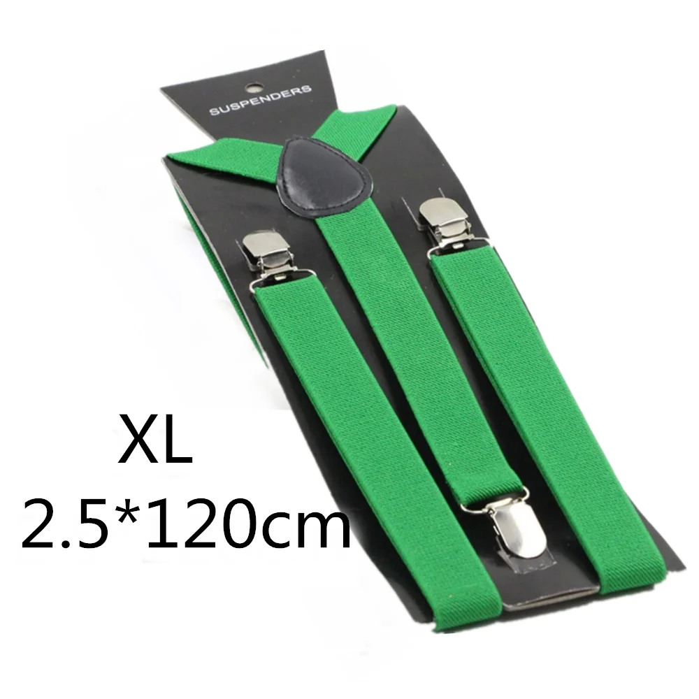 Dark green-120cm Подтяжки для родителей и детей черного, зеленого, желтого цвета, для мужчин, женщин, мальчиков и девочек, эластичные регулируемые Детские подтяжки, аксессуары унисекс - Цвет: Dark green-120cm