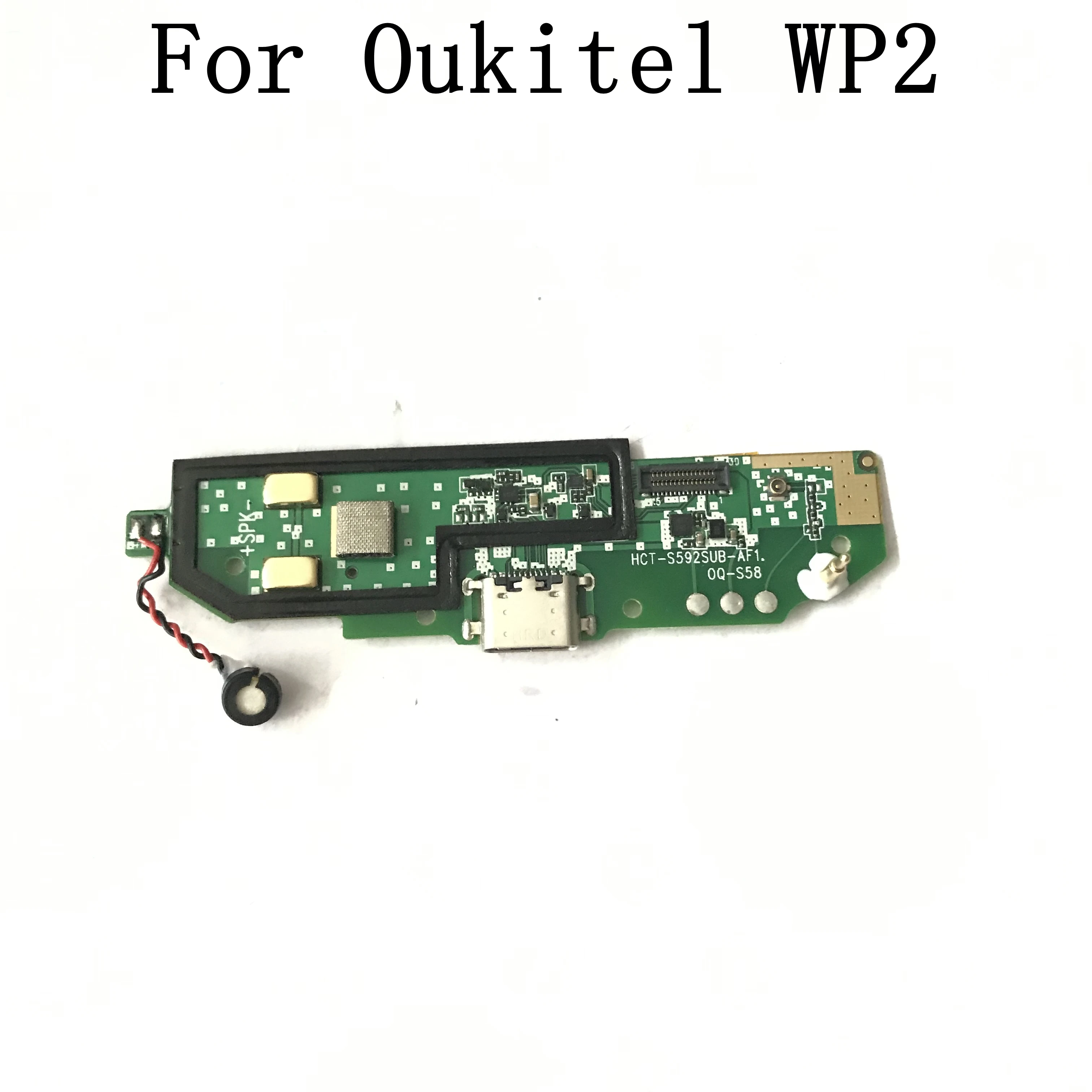 Oukitel WP2 б/у USB вилка плата зарядки + Вибрационный двигатель для ремонт починка