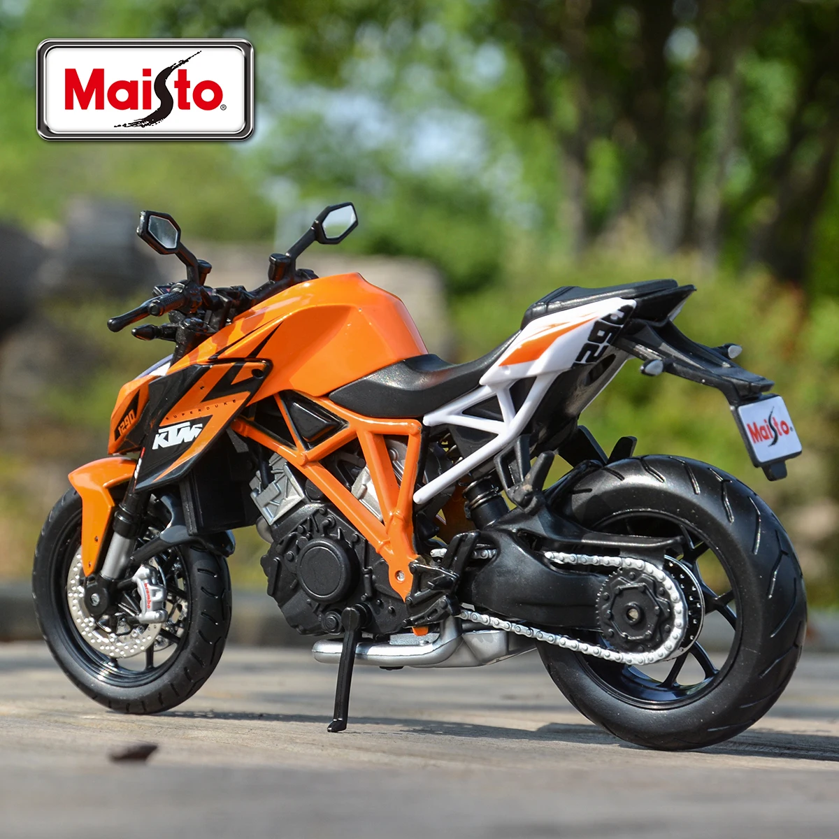 Maisto 1:12 KTM 1290 Super Duke R оранжевый литые автомобили коллекционные хобби модель мотоцикла, игрушки