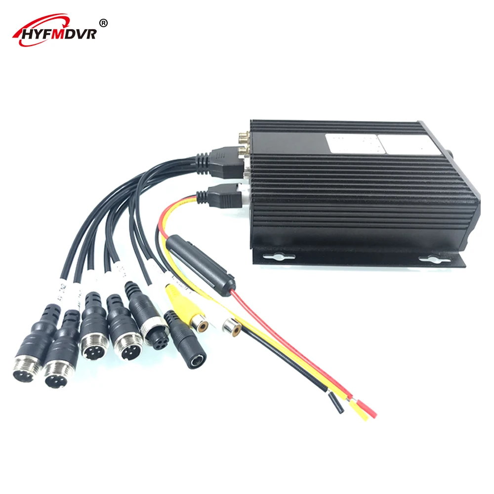 HYFMDVR источник завод Мобильный dvr 4CH 720/960P AHD MDVR с 4G gps wifi+ g-сенсор грузовик/автобус