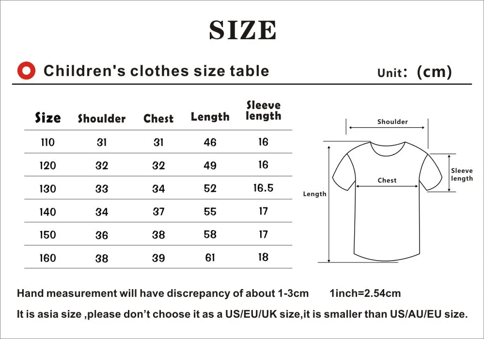 Anime Unisex 3D Print Streetwear Punk T-shirt Hip Hop Sweatshirt Men T shirt Harajuku Tops Children 100CM- Adult 4XL Tee