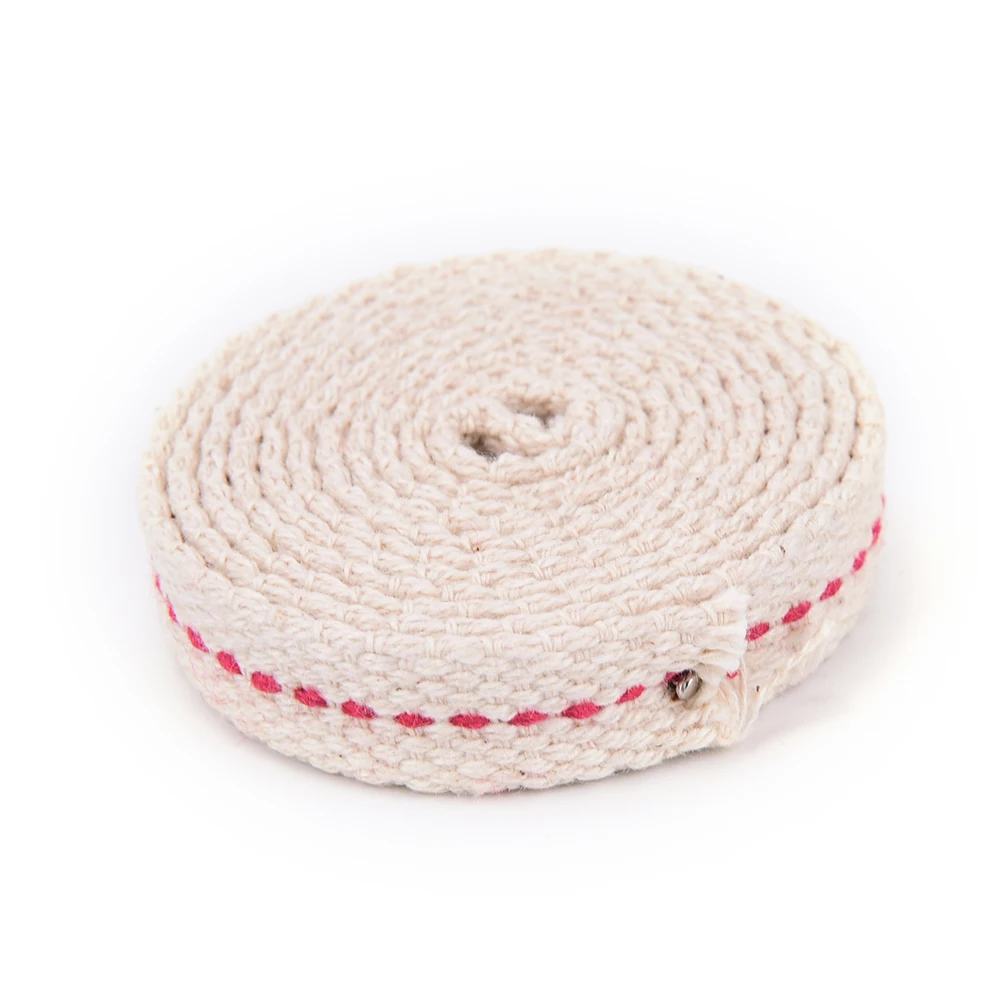 Mèche Coton Pour Lampe à Huile - Diamètre 3mm, Noyau Fibre De Verre, Rouleau 2m