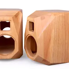 QS-94 6,5 ''НАСТОЯЩИЙ ДЕРЕВЯННЫЙ пустой шкаф динамиков Accuton Алмазный твитер BD30-6-036 BD30-6-458 сотового BD51-6-585