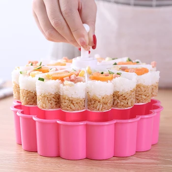 

Cake Pan Sushi Mould Set Wakeware Creative Heart Shaped Sushi Mould Baking Jelly Pudding Cup Melaleuca Rice Ball Mould