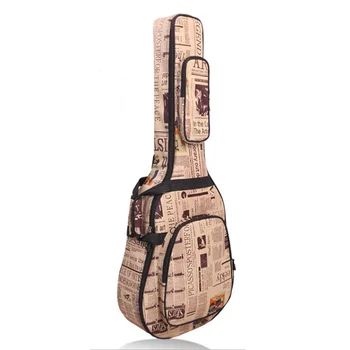 

41 inch Acoustic Guitar Bag Nylon Double Stitched Straps Bag Guitar Carrying Case for Acoustic Guitar