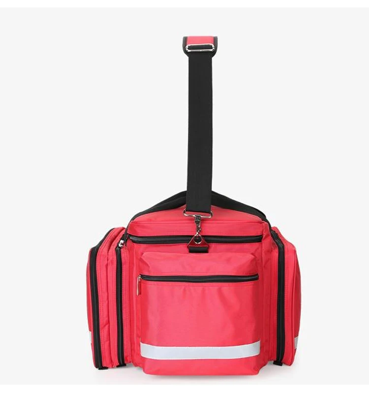 Outdoor First Aid Medical Bag Isolation Multi-pocket Large Storage Portable Cross Emergency Medical Bag Sports Travel Nylon Bag (5)