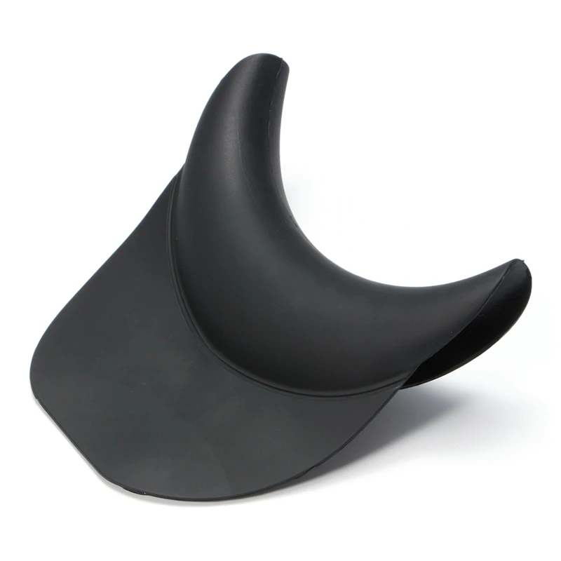 Black Silicone Shampoo Head Pillow Neck Rest with Suction Cup Hair Wash Sink Basin Hairdresser Accessories