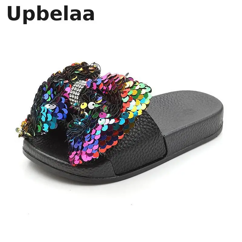 sequin slippers