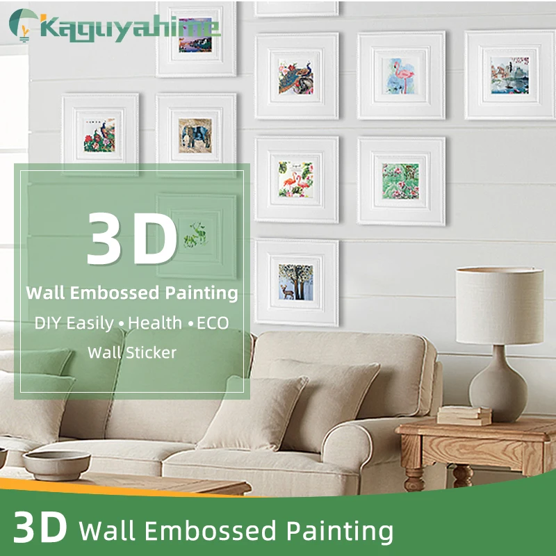 

Kaguyahime Decor Painting Wallpaper Self-Adhesive Waterproof Wall Stickers Hanging Poster DIY Home Decor Wall Embossed Painting