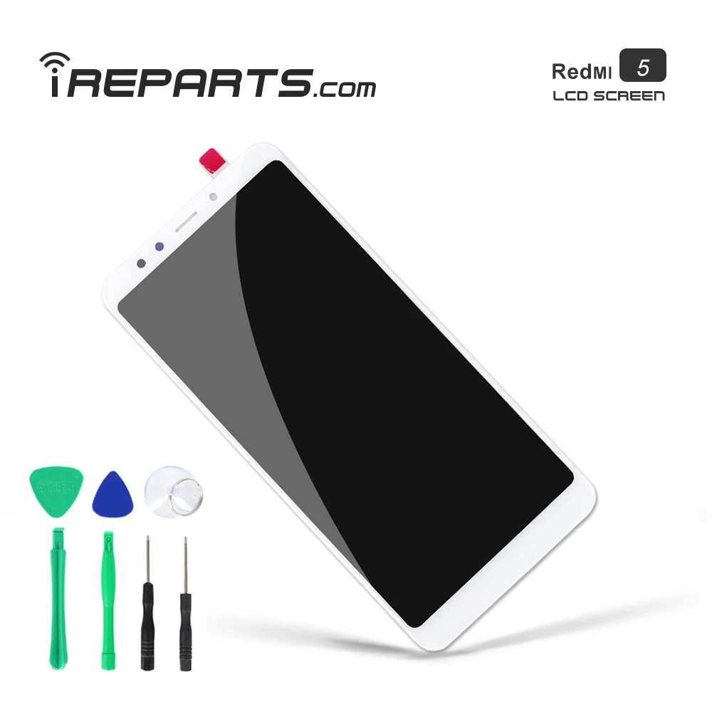 

IREPARTS Screen Replacement for Xiaomi Redmi 5 LCD Display for Xiaomi Touch Pantalla + Free Tools Gift