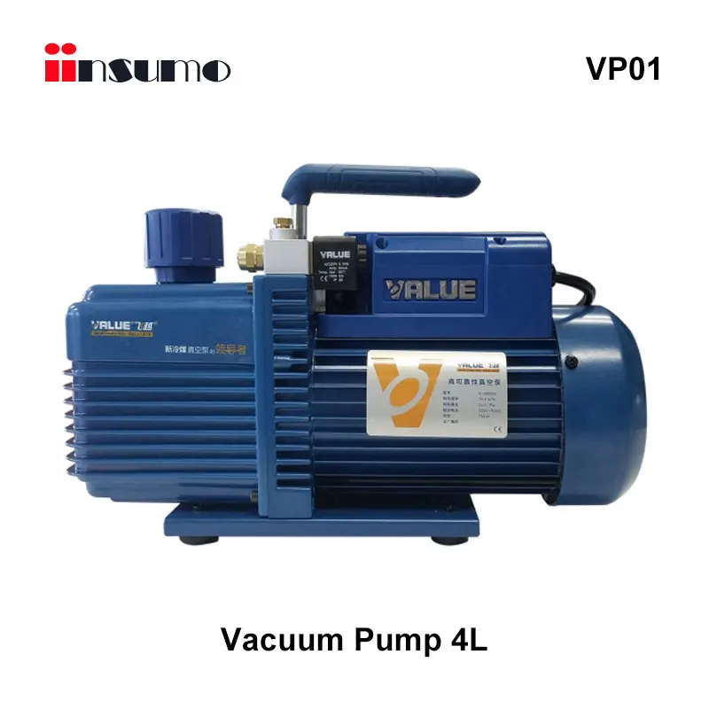

VP01 VALUE V-i280SV 4L Vacuum Pump Working With Phone Screen Laminator Air Conditioning