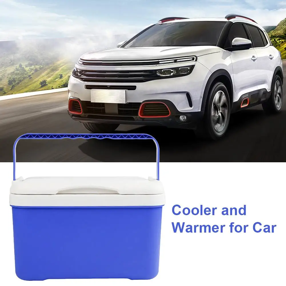 Car Refrigerator 6L Cooler And Warmer For Car Home Portable Car Fridge Milk Food Insulated Carrier With Handle Car Appliances camping fridge