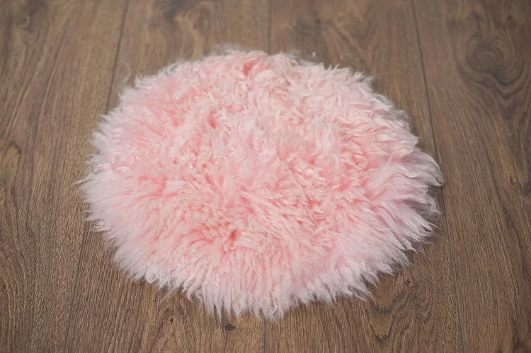 Baby Photography Blanket 30cm Australia Pure Wool Mats Background Matting Props for Newborns Photo Shoot Fotografia Accessories
