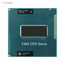 Бесплатная доставка, процессор INTEL CPU I7-3720QM CPU SR0ML I7 3720QM SROML 2,6G-3,6G/6M HM75 HM77