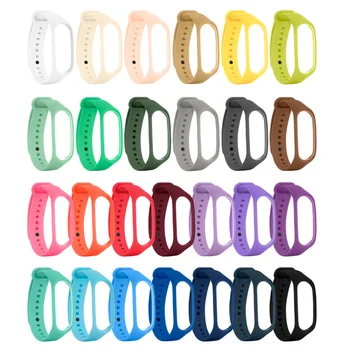 

Strap for Xiaomi Mi Band 3 Silicone Replacement Wristband Bracelet Watchband Silicone Smart Bracelet for Xiomi Miband3 Strap