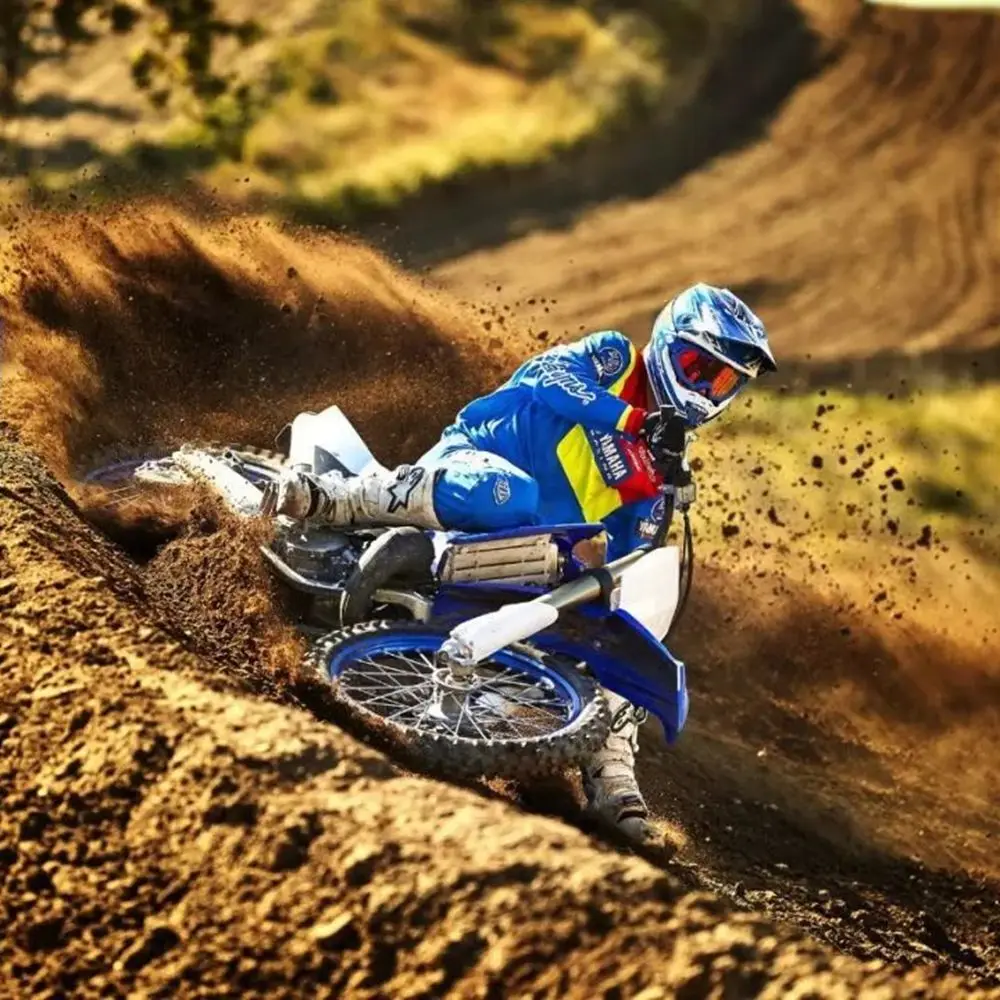 Для YAMAHA YZ125 YZ250 Bull полный Графика наклейки Набор наклеек на заказ Номер Название Глянцевые Наклейки
