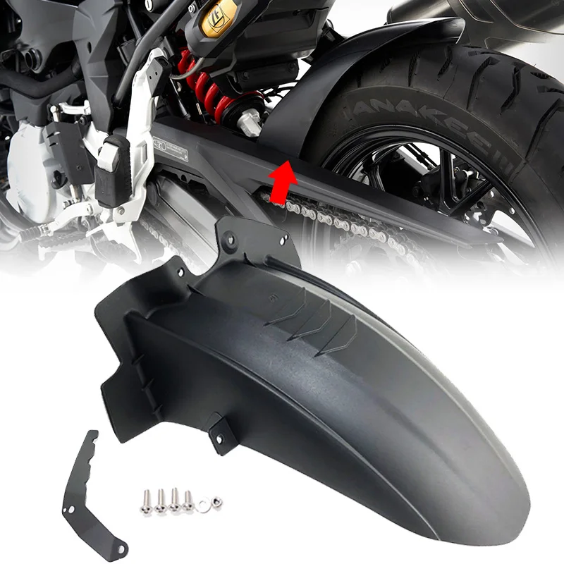 

For BMW F750GS F850GS F750 GS F850 GS ADV 2018-2021 2020 Rear Fender Wheel Hugger Mudguard Splash Guard Cover Black Motorcycle