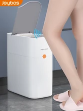 Joybos Smart Sensor Trash Can Waterproof Garbage Bucket Automatic Dustbin for Bathroom Kitchen Cabinet Storage Narrow Bin JX59