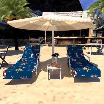 

2020 Home Solid Recliner Cover Beach Towel Bag Sun Lounger Cover Beach Mat Bath Towel Portable Rolled Swimming Towel