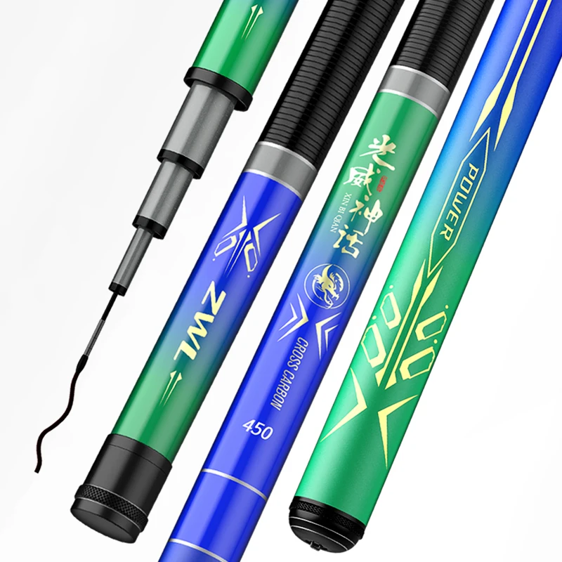 

4H Hard Taiwan Fishing Rod 3.6m 4.5m 4.8m 5.4m 6.3mHand Olta Vara De Pesca Carbon Carp Fishing Pole Feeder Peche Spinning Canne