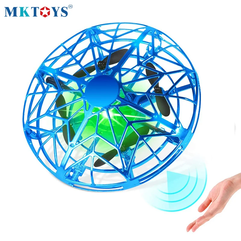 MKTOYS Дрон НЛО летающий шар игрушка индукционный самолет вертолет мини