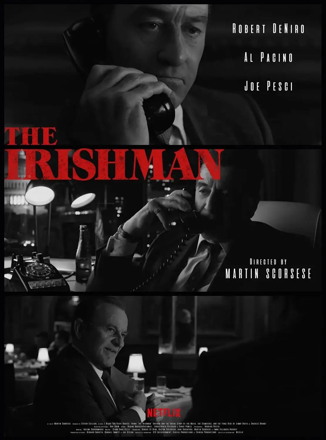 Американская серия фильмов о пиратстве(The Irishman) высокое качество холст картина высокое качество домашний декор горячий фильм без рамки o632 - Цвет: 3
