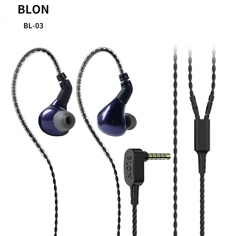 Eeadphone BL03 dynamic driver HIFI DJ 