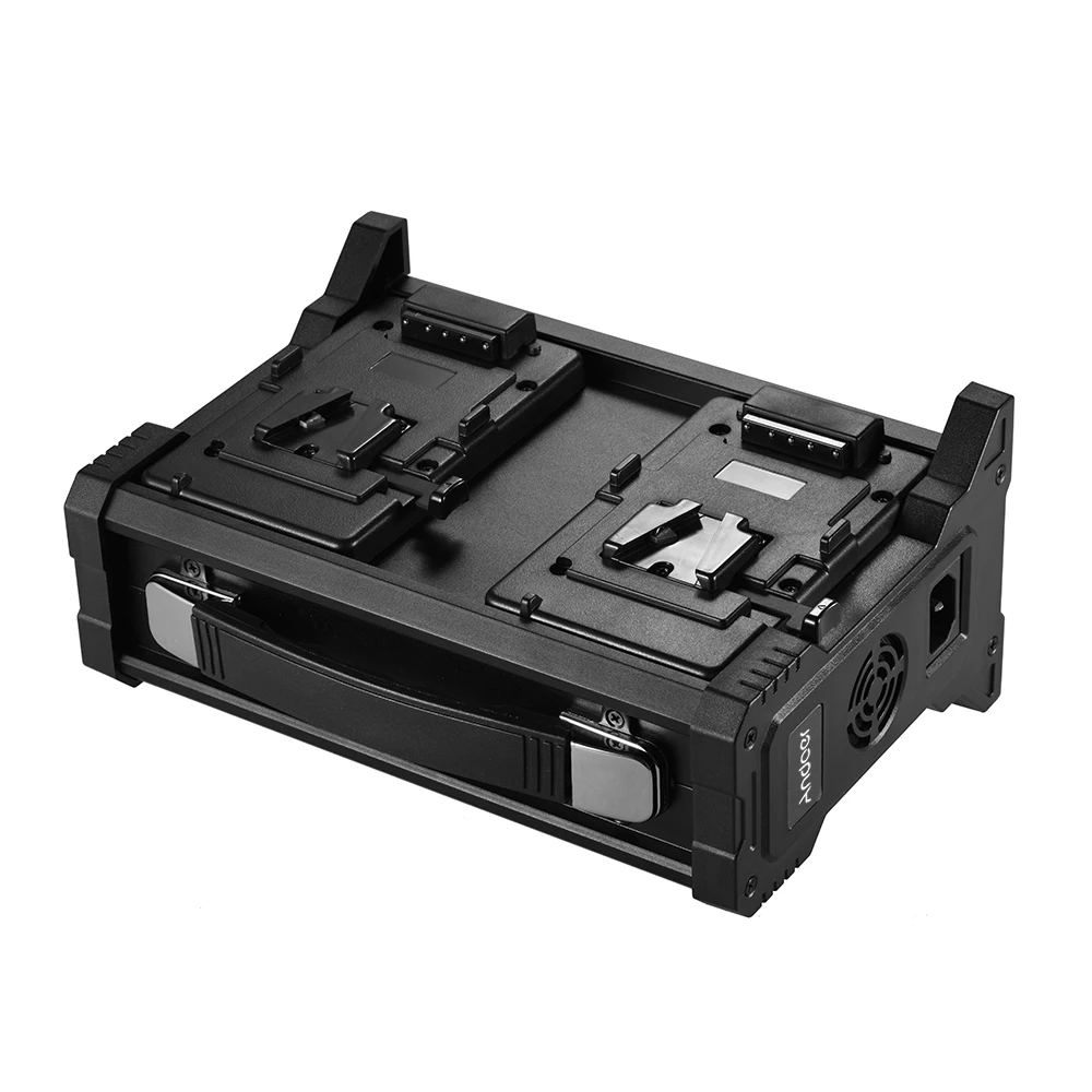 Andoer AD-4KS 4-канальный видеорегистратор видеокамера Батарея Зарядное устройство для v-образного крепления Батарея для цифровой зеркальной видеокамеры