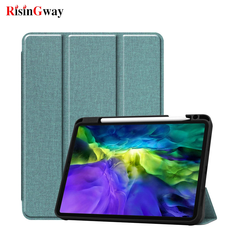 

11 inch Tablet Stand Cover for IPad Pro 2020 Fold Back Smart Case for IPad Pro 11 12.9 2020 Tablet Cases Funda Capa