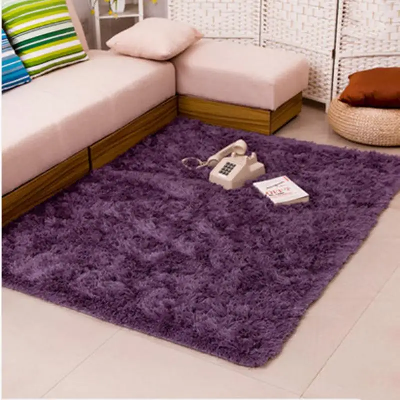 Room Bedroom Floor Carpet Mat Soft Anti-Skid Rectangle Area Rug 120x80CM Size Absorbent Soft Mat Bathroom Bedroom Floor