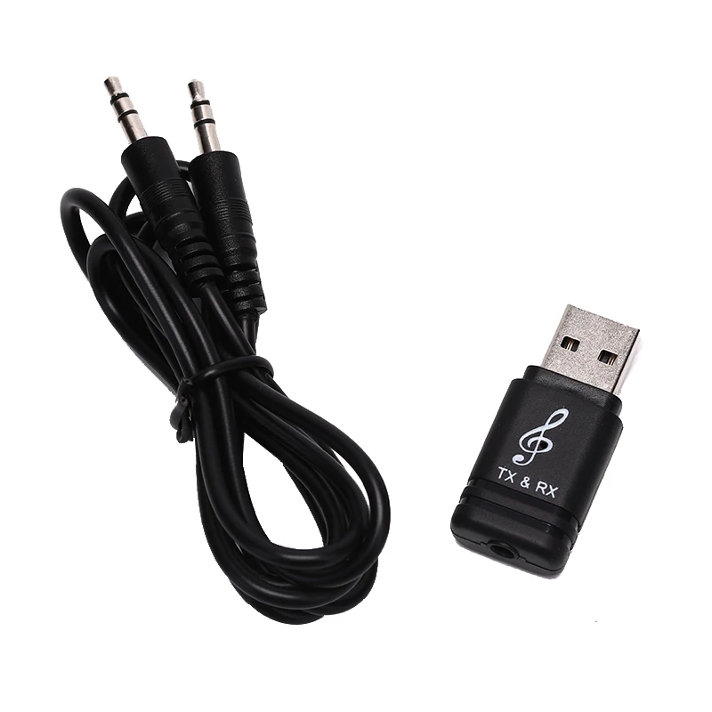 2 в 1 USB Bluetooth 5,0 передатчик приемник ПК ТВ динамик беспроводной адаптер