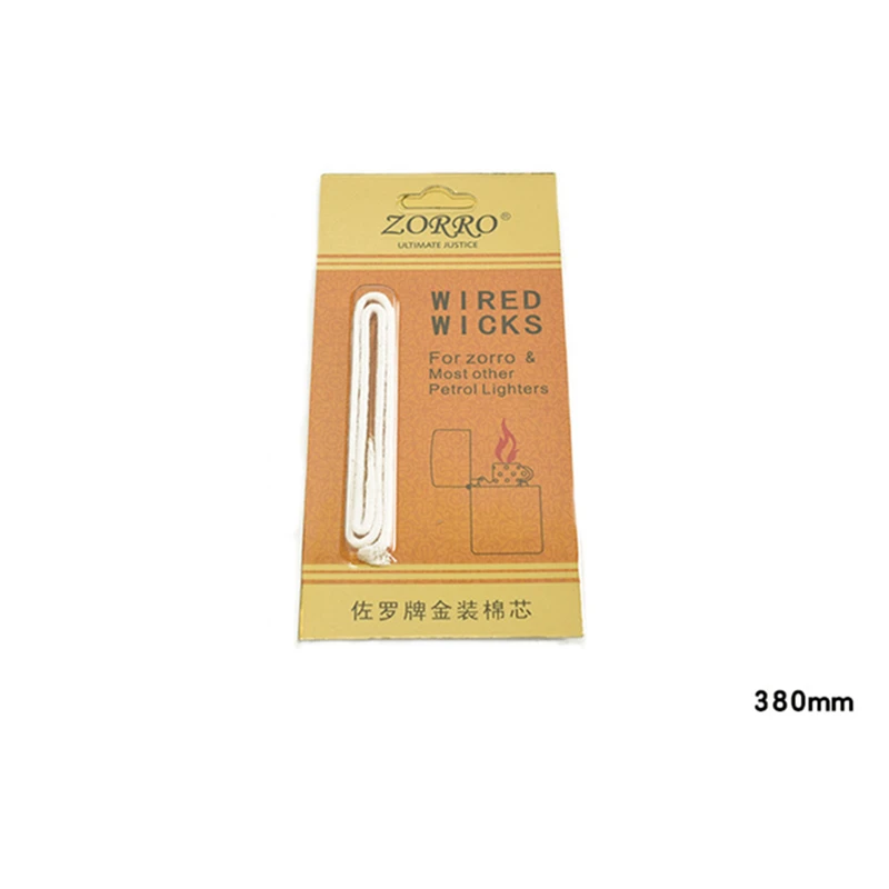 380mm Cotton Core Wicks With Metal Needle For IMCO Kerosene Lighter & Most Other Petrol Lighters DIY Replacement Repair Supplies 6